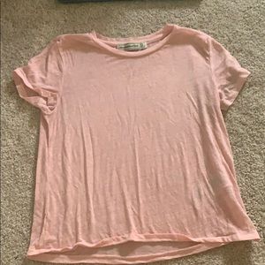 Light Pink Abercrombie & Fitch tee